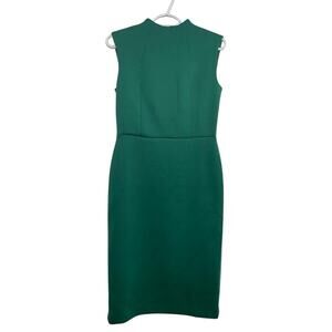 Ann Taylor Pencil Dress Womens Size 0 Emerald Green Sheath Career Power Dress